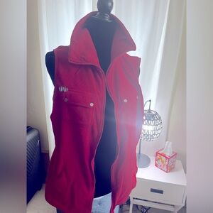 CHAPS fleece vest XL